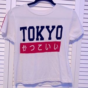Aesthetic White Tokyo Shirt
